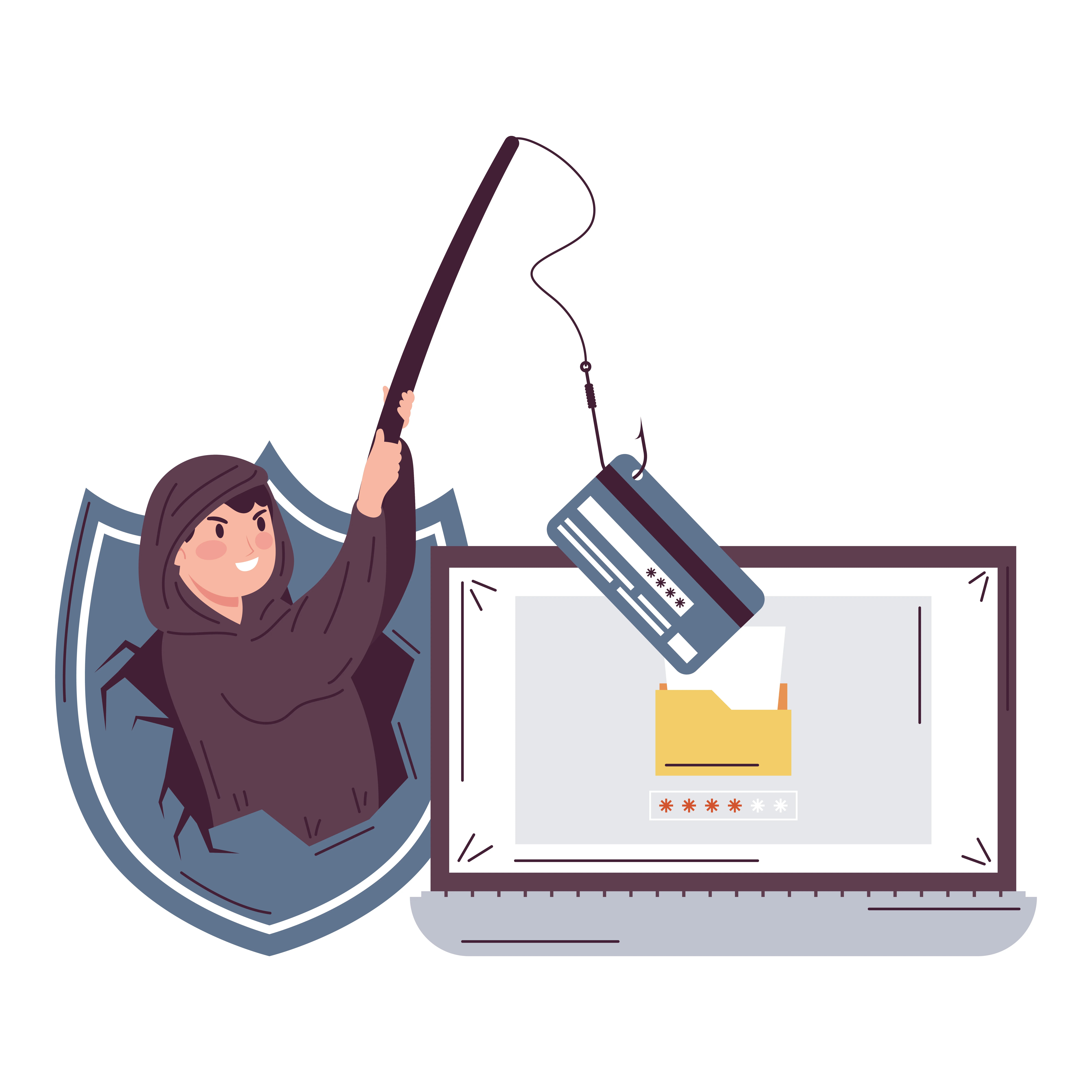 Defensa contra ataque de phishing y fraude