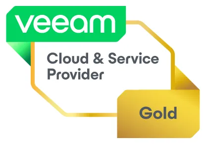 Veeam Cloud & Service Provider Gold Partner