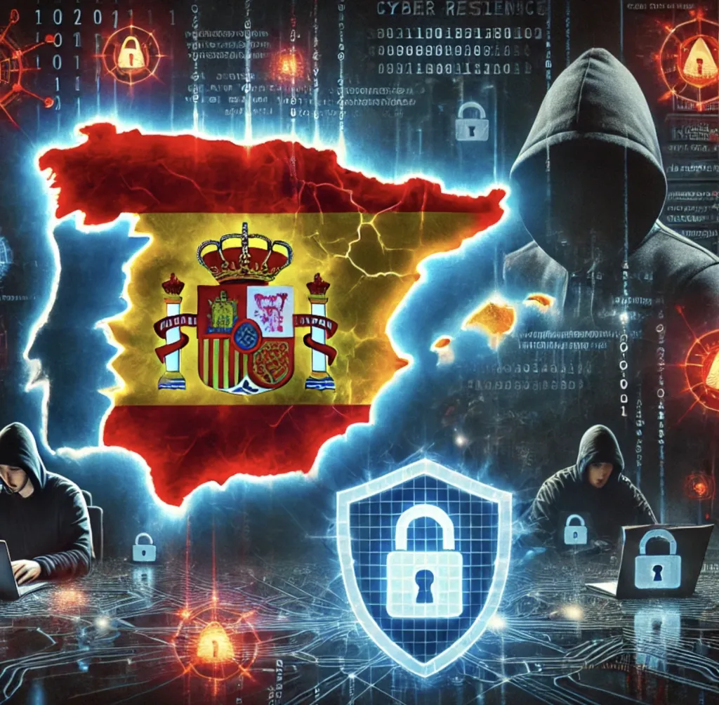 Imagen ilustrativa sobre ciberataques en España