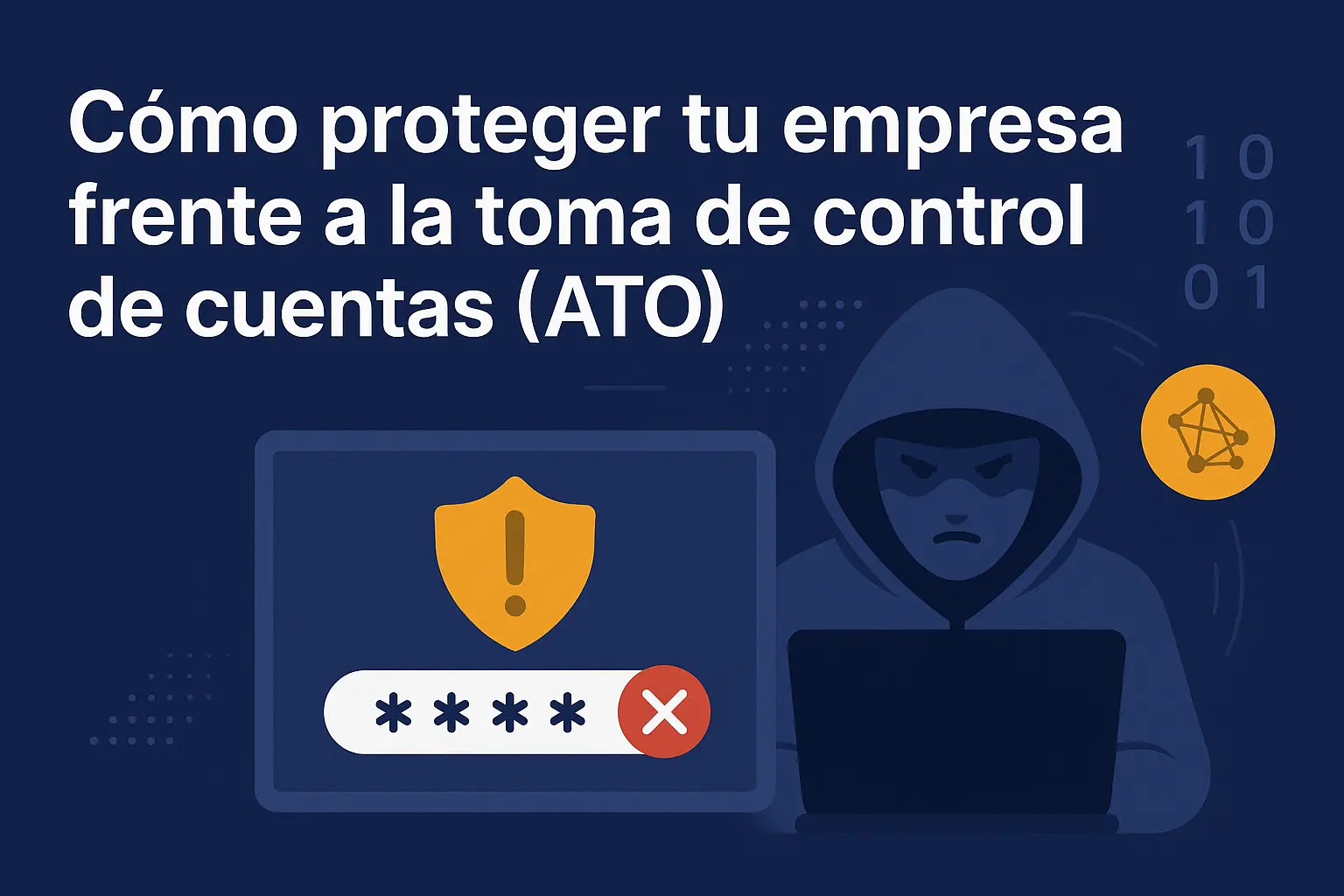 Representación visual de un ataque ATO