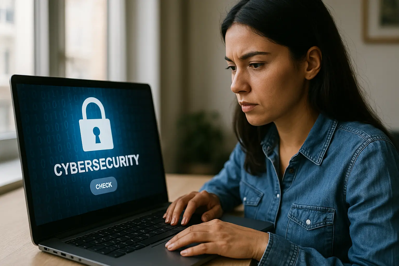 Lista de verificación digital en una tablet sobre un escritorio de oficina moderno